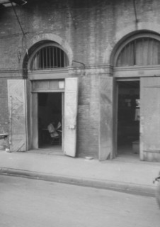 Absinthe House entrance, New Orleans, between 1920 and 1926. Creator: Arnold Genthe.