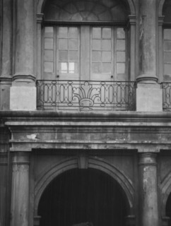Facade of the Cabildo, the old Spanish town hall, New Orleans, between 1920 and 1926. Creator: Arnold Genthe.