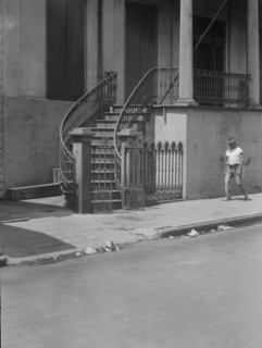 General Beauregard's house, 1113 Chartres Street, New Orleans, between 1920 and 1926. Creator: Arnold Genthe.