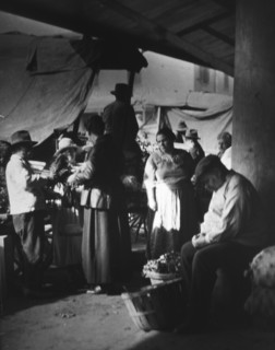 At the French market, New Orleans, between 1920 and 1926. Creator: Arnold Genthe.