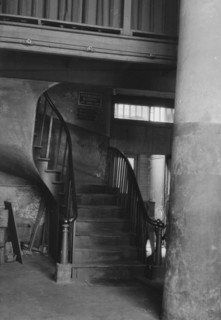 Staircase, New Orleans or Charleston, South Carolina, between 1920 and 1926. Creator: Arnold Genthe.