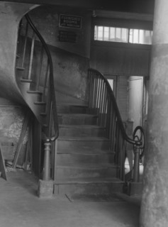 Stairway, New Orleans or Charleston, South Carolina, between 1920 and 1926. Creator: Arnold Genthe.