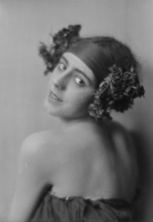 Marion Morgan dancer, portrait photograph, between 1914 and 1927. Creator: Arnold Genthe.