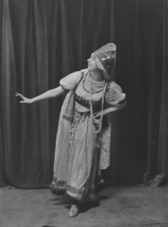 Unidentified woman, possibly Miss Beatrice Wood, (1916?). Creator: Arnold Genthe.