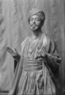 Skinner, Otis, in "Kismet", 1912 Apr. 5. Creator: Arnold Genthe.