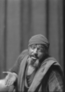 Skinner, Otis, in "Kismet", 1912 Apr. 5. Creator: Arnold Genthe.