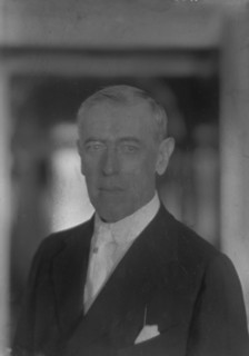 Wilson, Woodrow, President, portrait photograph, 1916 Aug. 7. Creator: Arnold Genthe.