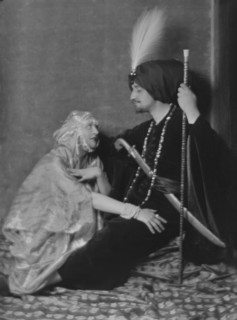 Haggin, Ben Ali, Mr., theatrical production, 1915 Jan. 3. Creator: Arnold Genthe.