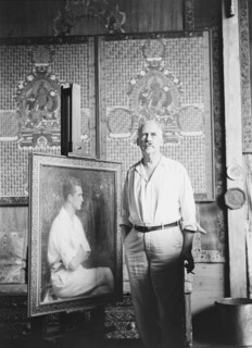 Albert Herter between 1932 and 1942.  Creator: Arnold Genthe.