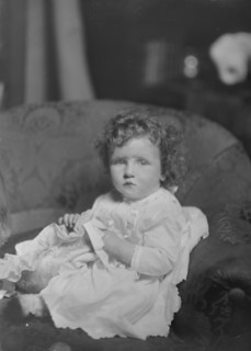 Baby of Mrs. Barnsdoff, portrait photograph, 1918 Nov. 23. Creator: Arnold Genthe.