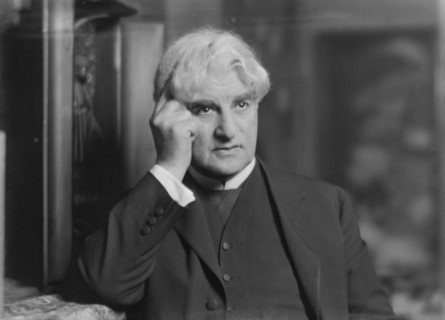 David Belasco, portrait photograph, 1918 Apr. 6. Creator: Arnold Genthe.