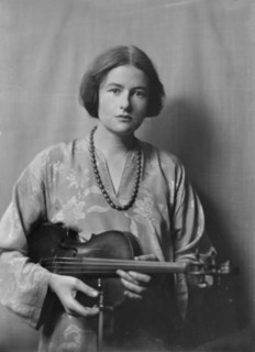 Miss Rebecca Clark, portrait photograph, 1917 Nov. 29. Creator: Arnold Genthe.