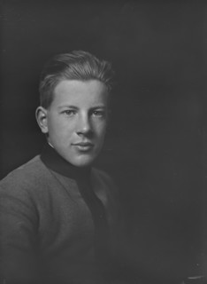 Mr. W.W. Davies Jr., portrait photograph, 1919 Jan. Creator: Arnold Genthe.