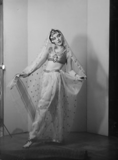 Denishawn dancer, 1927 or 1928. Creator: Arnold Genthe.