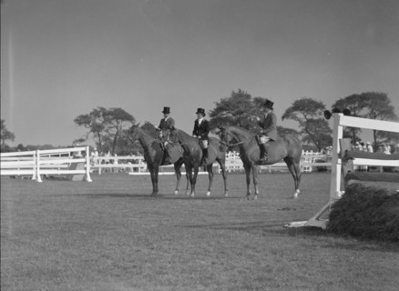 East Hampton horse show, 1933. Creator: Arnold Genthe.