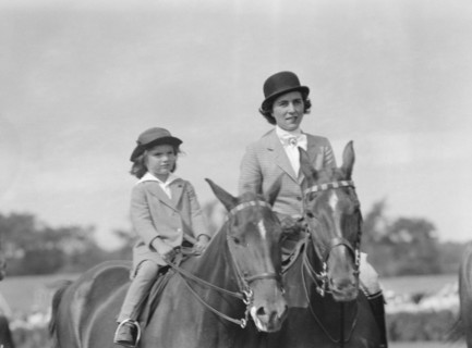 East Hampton horse show, 1934. Creator: Arnold Genthe.