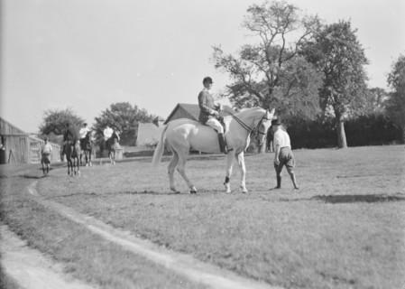 East Hampton horse show, 1936. Creator: Arnold Genthe.