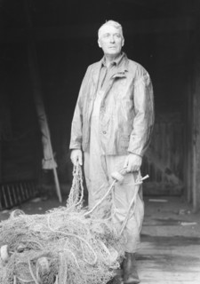 Captain Everett Edwards, portrait photograph, 1933. Creator: Arnold Genthe.
