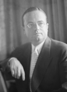 Walter D. Fletcher, portrait photograph, 1933 or 1934. Creator: Arnold Genthe.