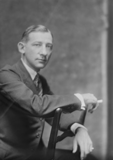 Mr. John Tainter [sic] Foote, portrait photograph, 1919 June 26. Creator: Arnold Genthe.
