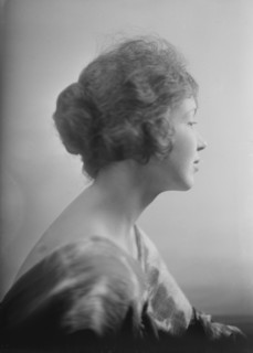Miss G., (Mrs. J.L. Breese), portrait photograph, 1918 Dec. or 1919 Jan. Creator: Arnold Genthe.
