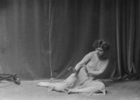 Miss Evelyn Gates, between 1918 and 1920. Creator: Arnold Genthe.