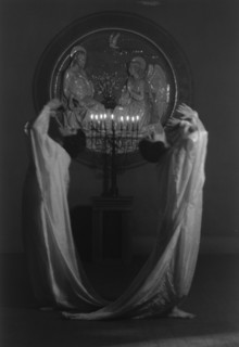 Guthrie dancers in St. Mark's Church, 1924 Apr. 6. Creator: Arnold Genthe.