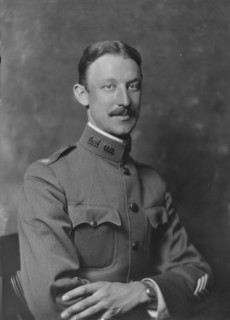 Major H.L. Kebbon, portrait photograph, 1919 May 16. Creator: Arnold Genthe.