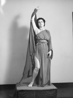 Maria Theresa Duncan, between 1911 and 1942. Creator: Arnold Genthe.