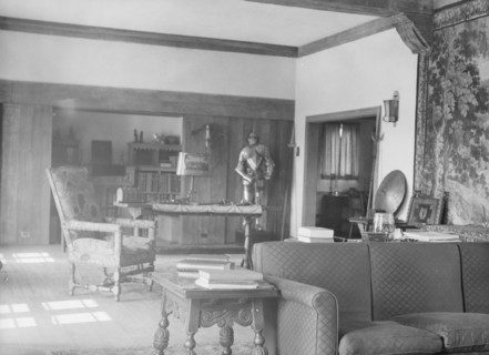 Residence of Thomas E. Martson, interiors, 1932. Creator: Arnold Genthe.