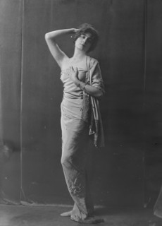Miss Flore Revalles, portrait photograph, 1918 Sept. 26. Creator: Arnold Genthe.