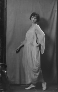 Miss Renee Schmoll, portrait photograph, 1919 Apr. 7. Creator: Arnold Genthe.