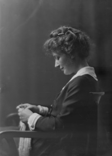 Mrs. E. Terry Smith, (Miss Ethel Walker), portrait photograph, 1918 Oct. 9. Creator: Arnold Genthe.