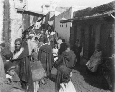Travel views of Morocco, 1904. Creator: Arnold Genthe.