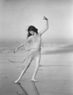 Unidentified dancer, possibly an Elizabeth Duncan dancer, between 1911 and 1942. Creator: Arnold Genthe.