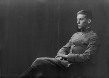 Lieutenant H. Wanger, portrait photograph, 1918 Sept. 20. Creator: Arnold Genthe.