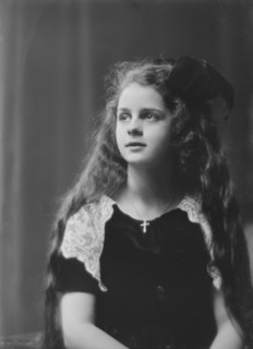 Daughter of Mrs. Andrew Welsh, portrait photograph, 1917. Creator: Arnold Genthe.
