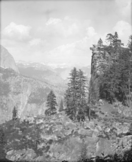 Travel views of Yosemite National Park, between 1903 and 1906. Creator: Arnold Genthe.