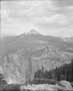 Travel views of Yosemite National Park, between 1903 and 1906. Creator: Arnold Genthe.