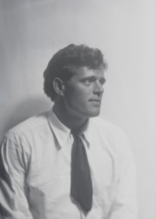 London, Jack, portrait photograph, between 1906 and 1916. Creator: Arnold Genthe.
