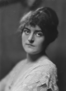 Mitchell, John Purroy, Mrs., portrait photograph, 1913. Creator: Arnold Genthe.