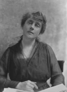 Rathbone, Joel, Mrs., portrait photograph, 1916. Creator: Arnold Genthe.