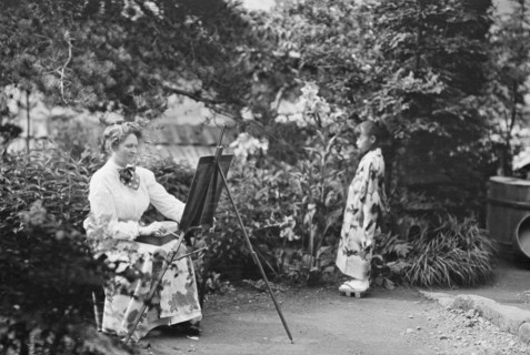 Travel views of Japan and Korea, 1908. Creator: Arnold Genthe.