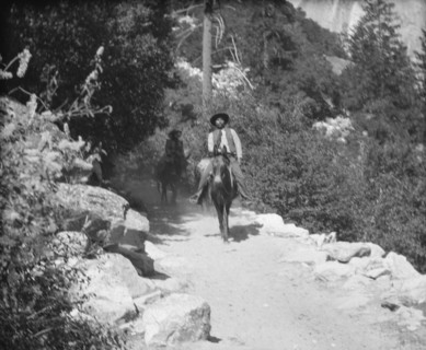Travel views of Yosemite National Park, between 1903 and 1906. Creator: Arnold Genthe.