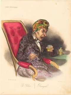 La Potion, 1836. Creator: Honore Daumier.
