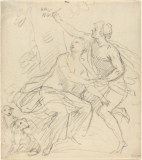 Angelica and Medoro. Creator: Giovanni Battista Cipriani.