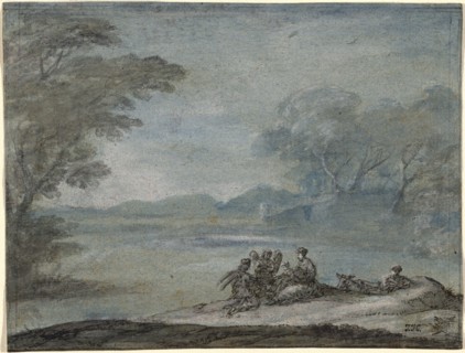 The Rest on the Flight into Egypt, 1682. Creator: Claude Lorrain.