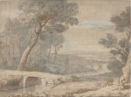 The Rest on the Flight into Egypt, late 17th century. Creator: Claude Lorrain.