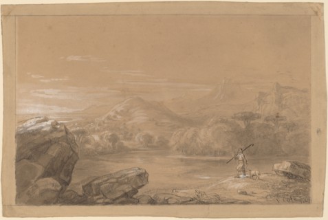 The Good Shepherd, 1847. Creator: Thomas Cole.