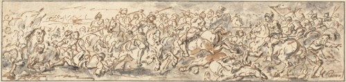 Cavalry Battle. Creator: Walter Paris.